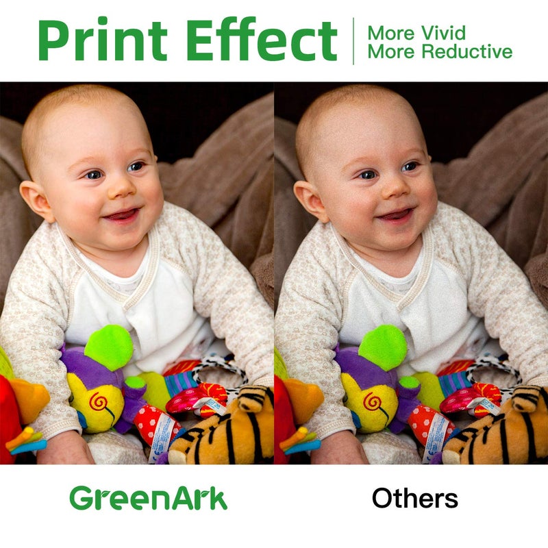 GREENARK Compatible for Brother LC20E Super High Yield Ink Cartridge Set Colors Only (CMY) Works with Brother MFC-J985DW, MFC-J775DW, MFC-J5920DW Printers - Image 4